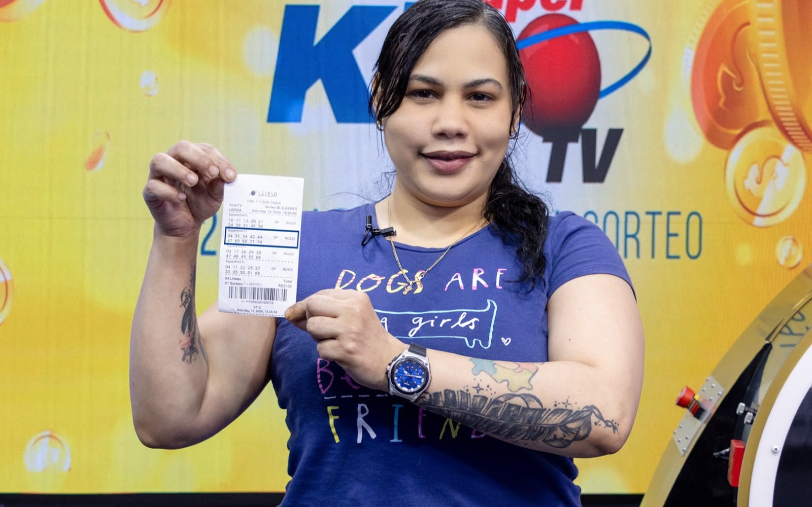 LEIDSA informa que ama de casa gana RD$25 millones con el Súper Kino TV
