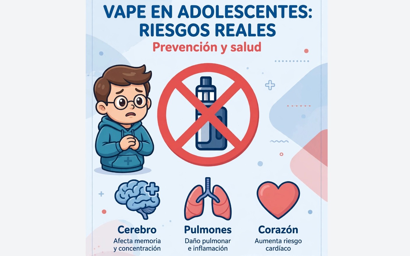 Alerta padres: el peligro mortal de que un adolescente de 15 años combine vape y marihuana