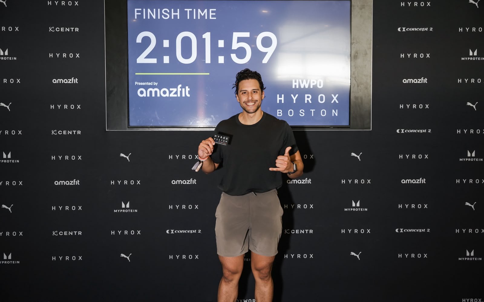 Raymond Rodríguez completa su primer HYROX en Boston*